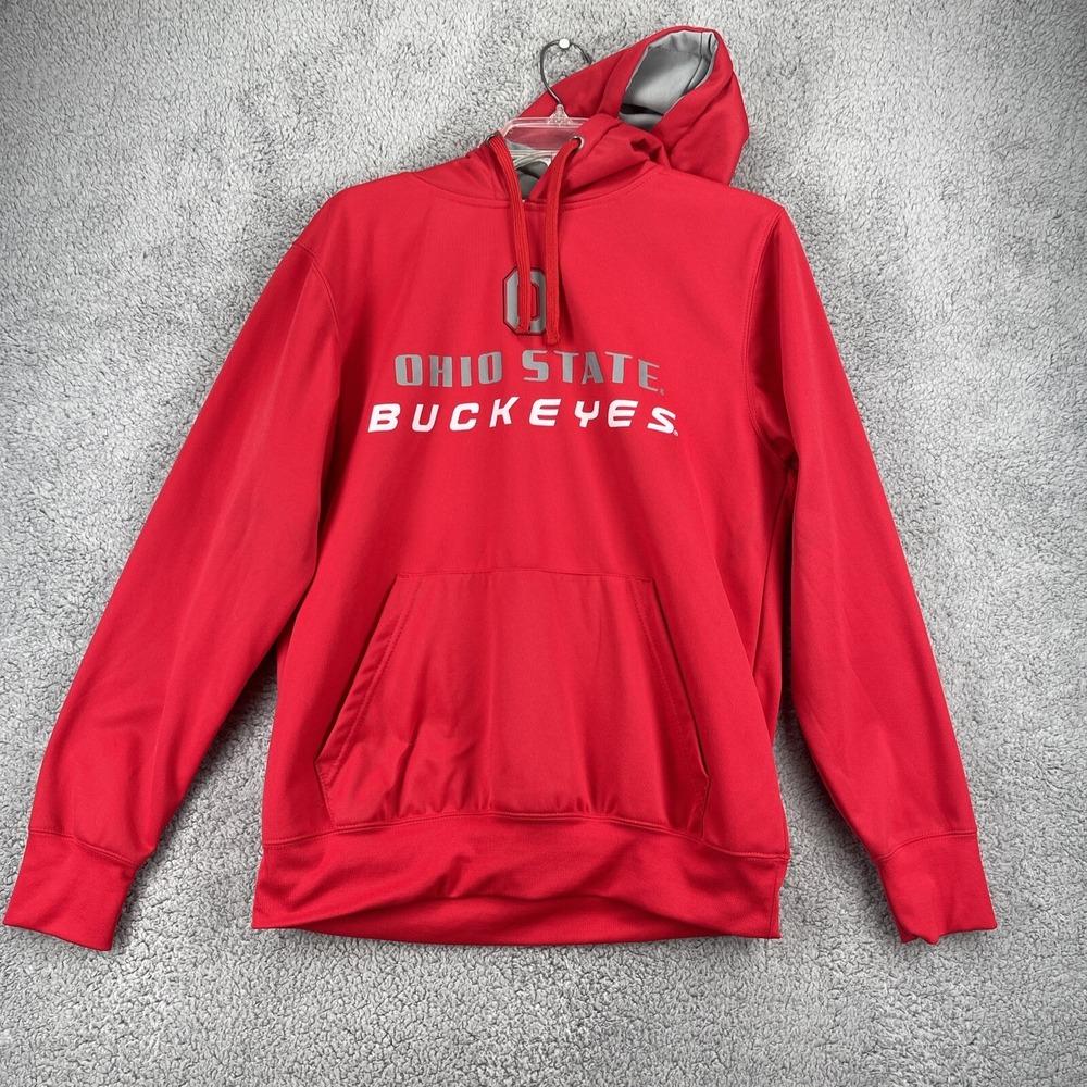 OHIO STATE BUCKEYES Mens Medium Sweatshirt Hoodie Pullover